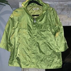Nygard Olive Green three-quarter length sleeve jacket